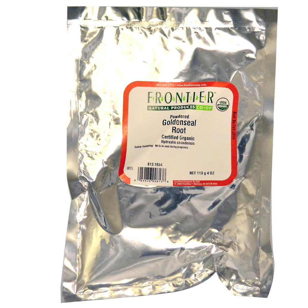 Frontier Natural Products, pulveriseret Goldenseal-rod, 4 oz (113 g)