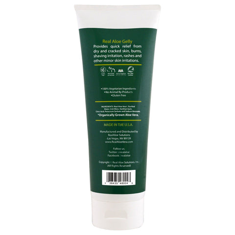 Real Aloe, Gelly, Unscented, 8 oz (230 ml)