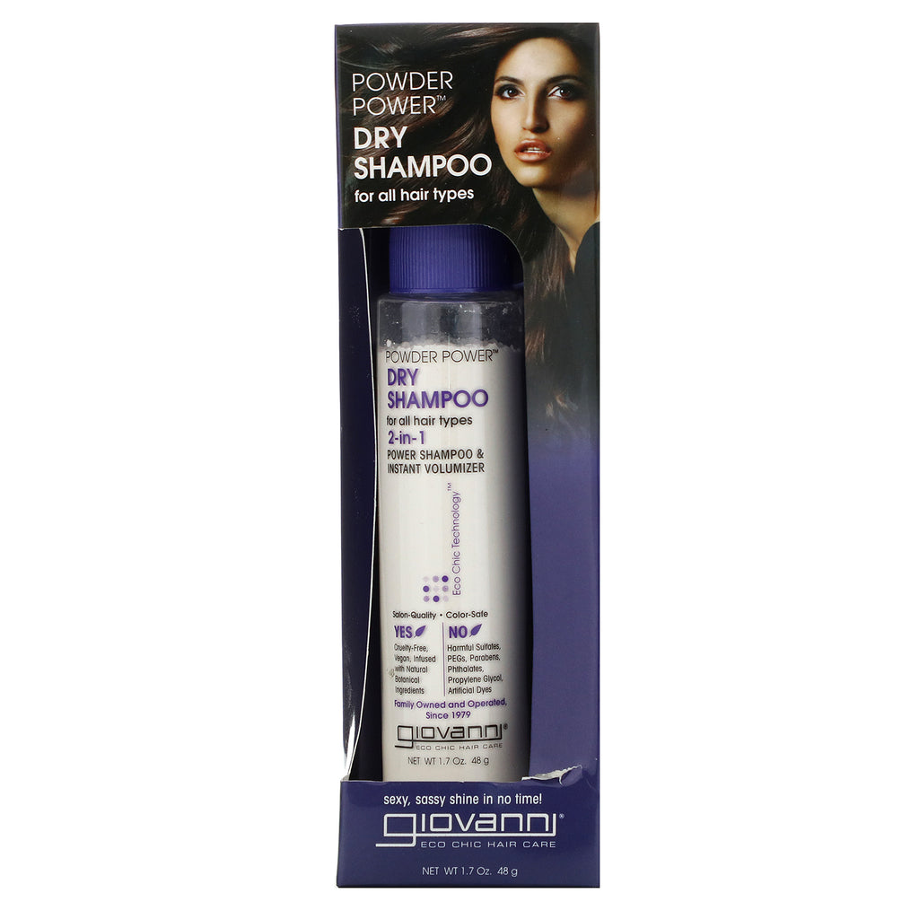 Giovanni, Eco Chic Hair Care, Powder Power Dry Shampoo, 1,7 oz (48 g)
