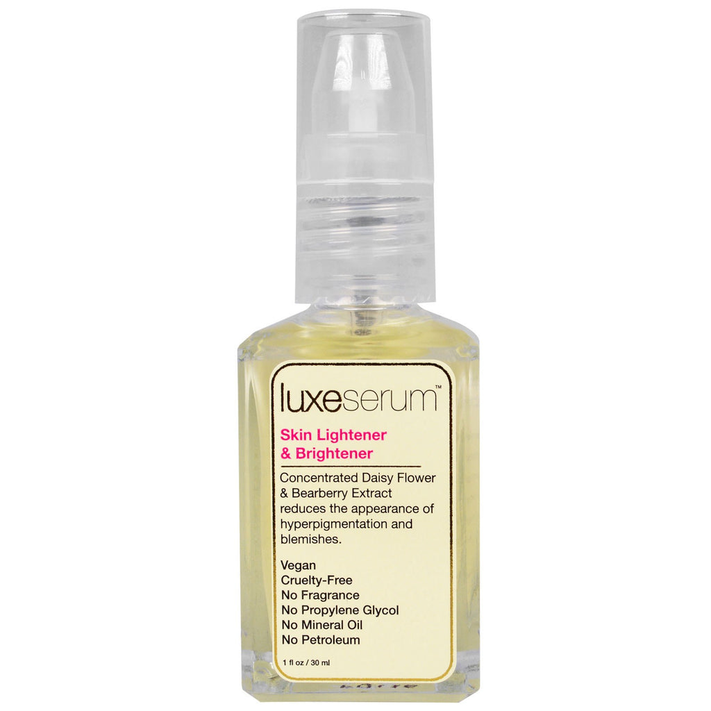 LuxeBeauty, Luxe Serum, Skin Lightener & Brightener, 1 fl oz (30 ml)