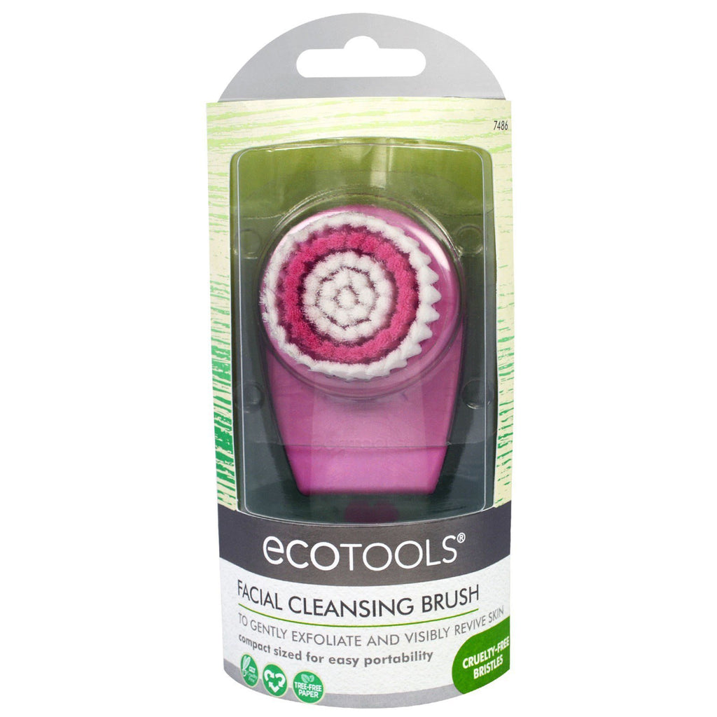 EcoTools, ansigtsrensebørste, 1 børste