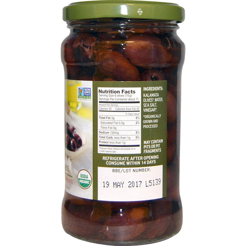 Gaea,  Pitted Kalamata Olives, 10.2 oz (290 g)