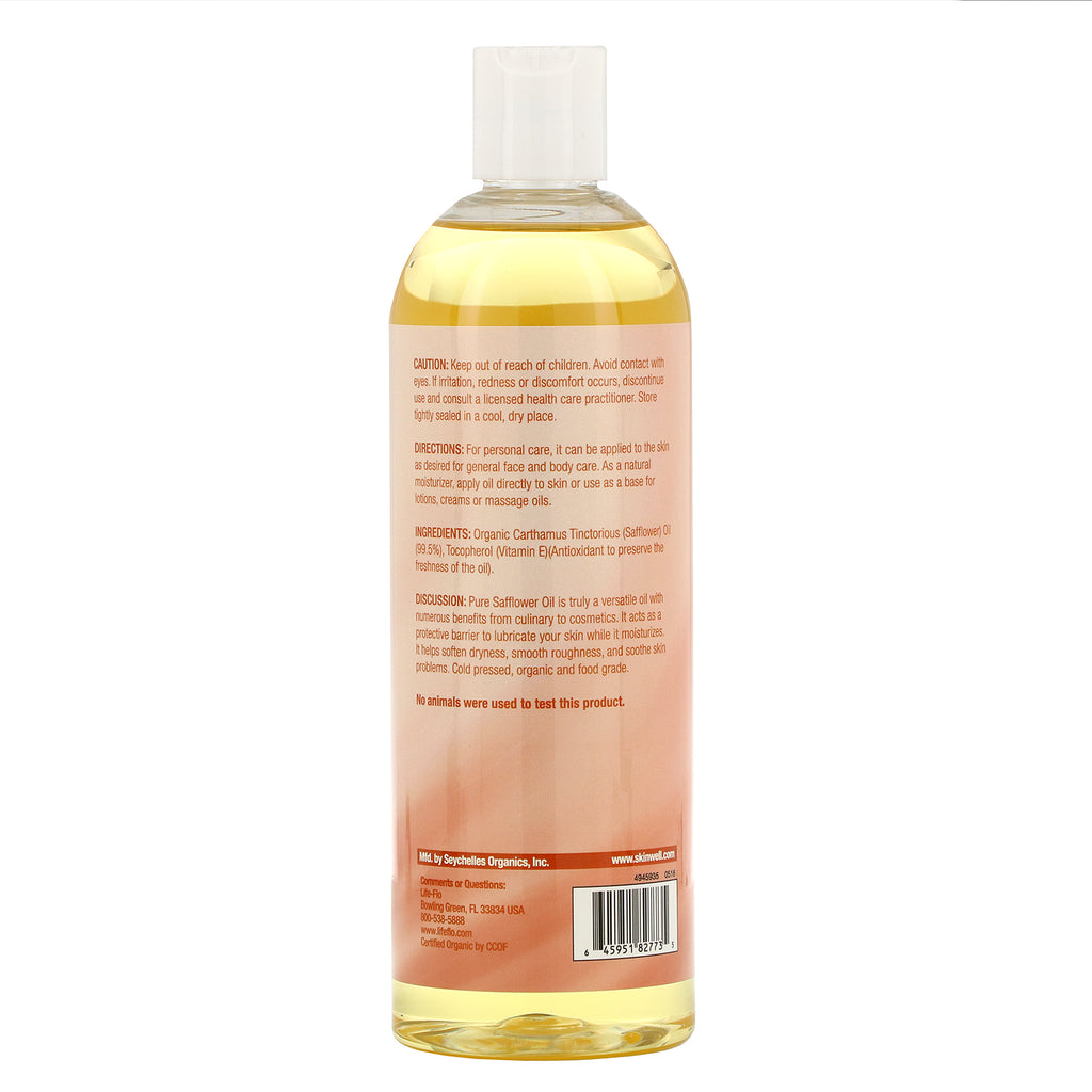 Life-flo, Pure Safflower Oil, Skin Care, 16 fl oz (473 ml)