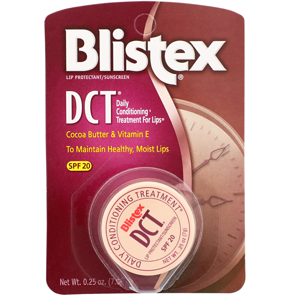 Blistex, DCT (Daily Conditioning Treatment) for Lips, SPF 20, 0,25 oz (7,08 g)