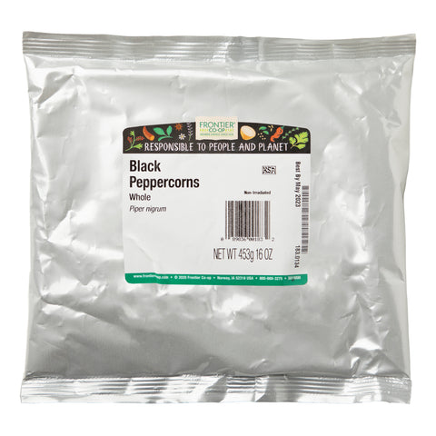 Frontier Natural Products, hele sorte peberkorn, 16 oz (453 g)