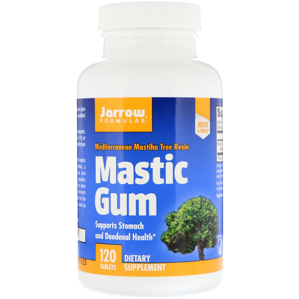 Jarrow Formulas, Mastic Gum, 120 Tablets