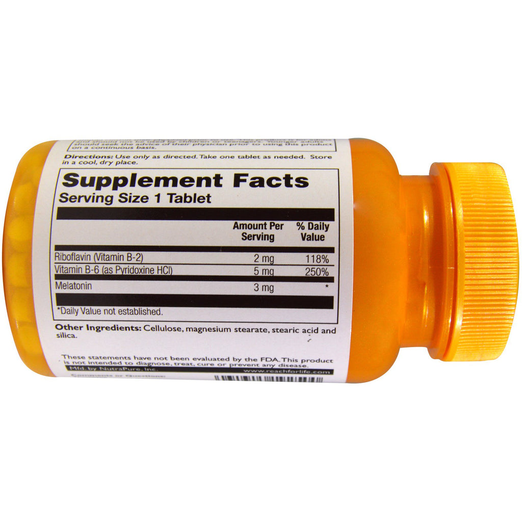 Thompson, Melatonina, 3 mg, 30 tabletas