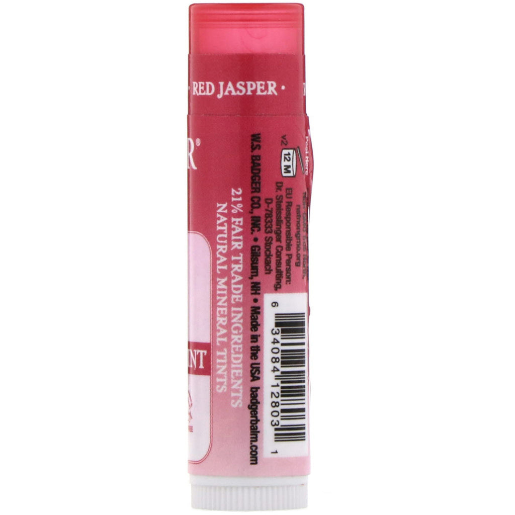 Badger Company, Mineral Lip Tint, Red Jasper, 0,15 oz (4,2 g)