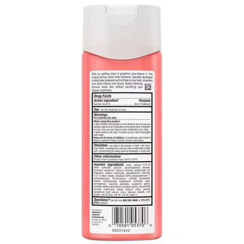 Neutrogena, Body Clear, gel de baño, pomelo rosado, 8,5 fl oz (250 ml)