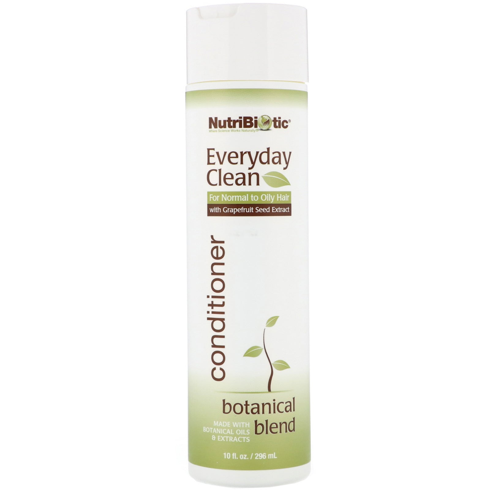 NutriBiotic, Everyday Clean, Conditioner, Botanical Blend, 10 fl oz (296 ml)