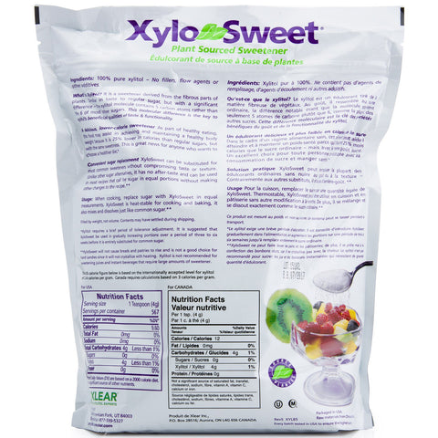 Xlear, XyloSweet, edulcorante de origen vegetal, 5 libras (2,27 kg)