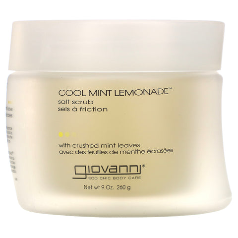 Giovanni, Salt Scrub, Cool Mint Lemonade, 9 oz (260 g)