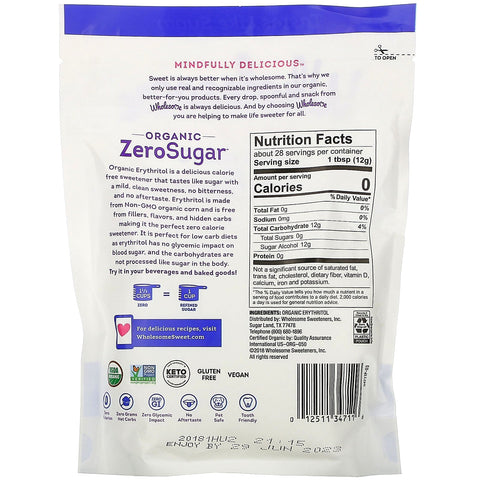 Saludable, ZeroSugar, 12 oz (340 g)