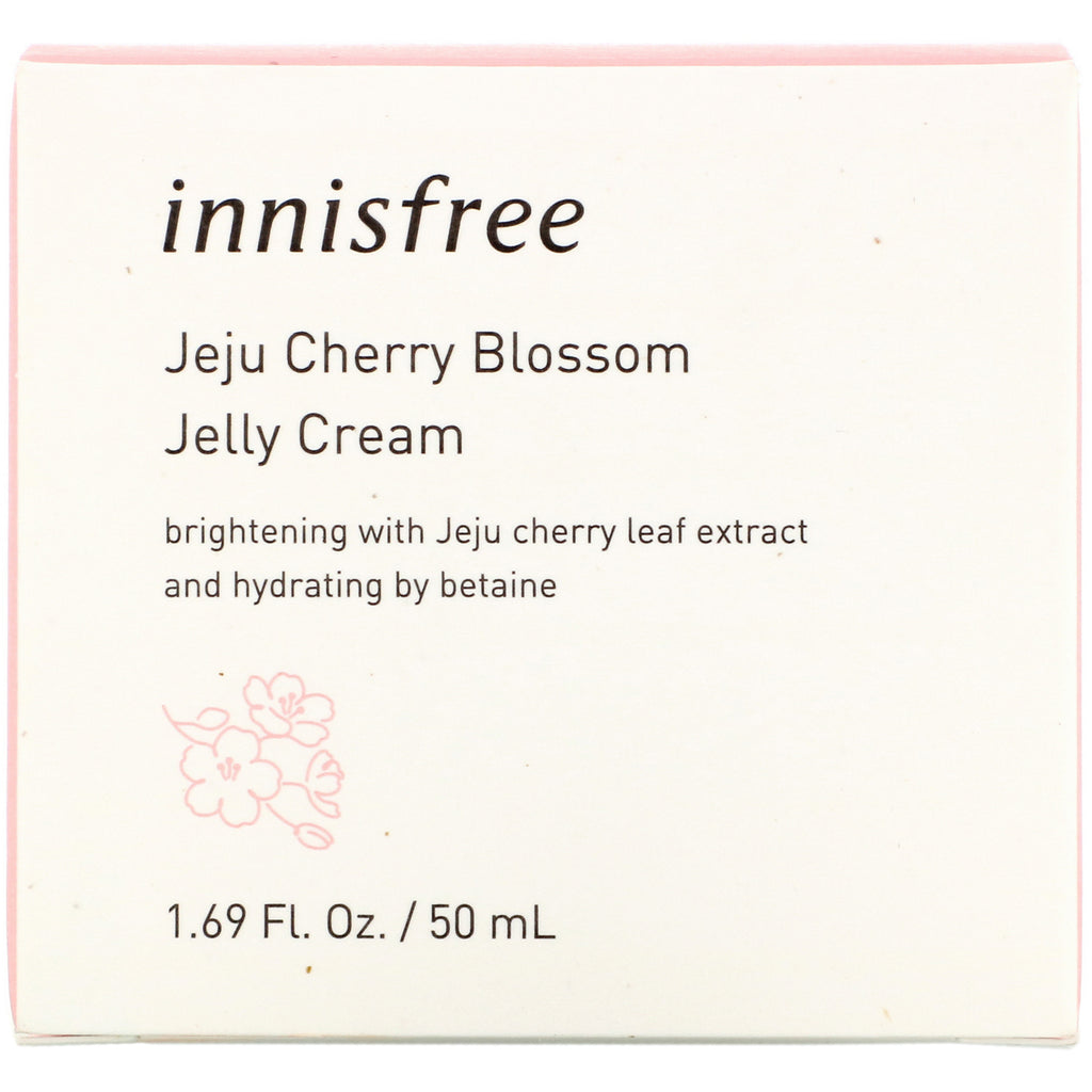 Innisfree, Crema de gelatina de flor de cerezo de Jeju, 50 ml (1,69 oz. líq.)