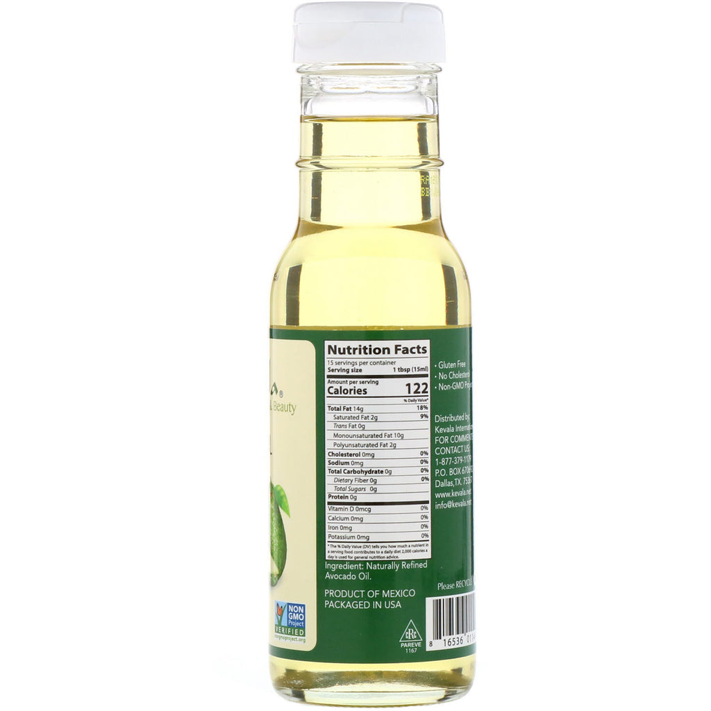 Kevala, avocadoolie, 8 fl oz (236 ml)
