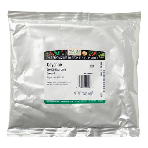 Frontier Natural Products, Cayena molida, 16 oz (453 g)