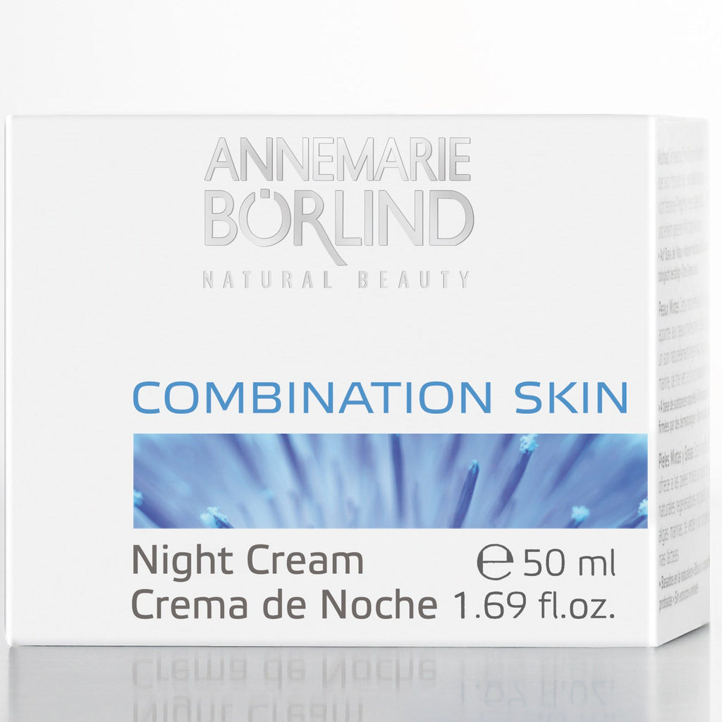AnneMarie Borlind, Crema de noche para piel mixta, 50 ml (1,69 oz. líq.)