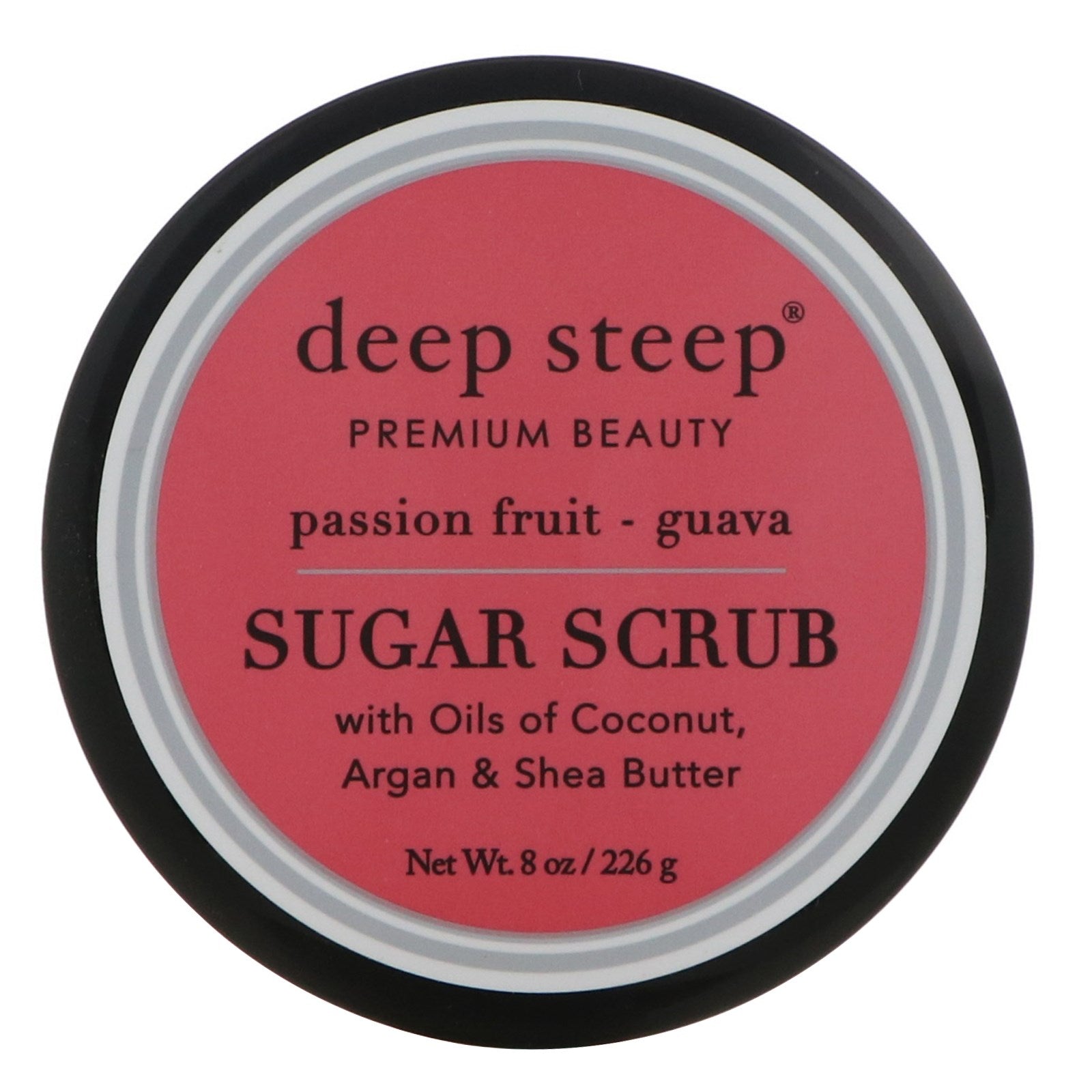 Deep Steep, Sugar Scrub, Passion -  Fruit Guava, 8 oz (226 g)
