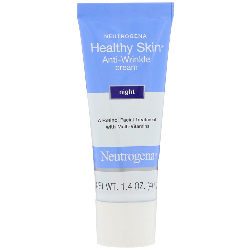Neutrogena, Healthy Skin, Anti-Wrinkle Cream, Night, 1.4 oz (40 g)