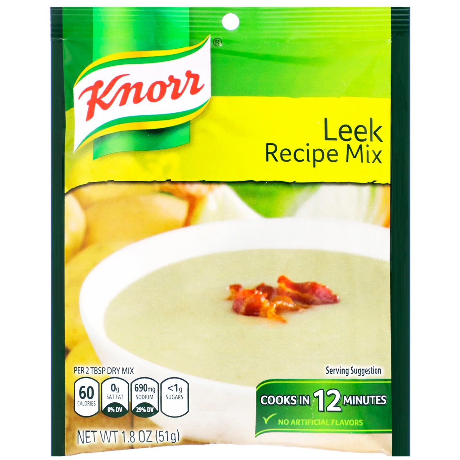 Knorr, Leek Recipe Mix, 1.8 oz (51 g)