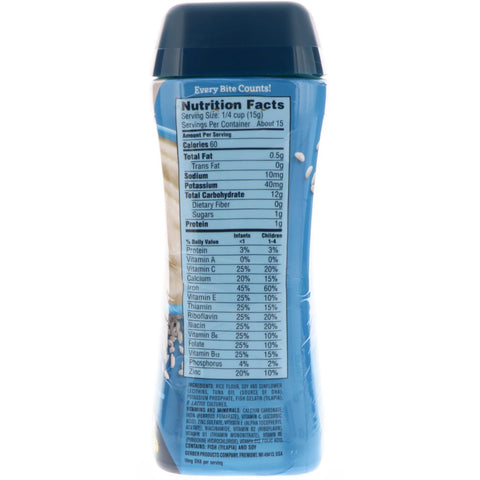 Gerber, DHA y probióticos, cereal de arroz de grano único, 8 oz (227 g)