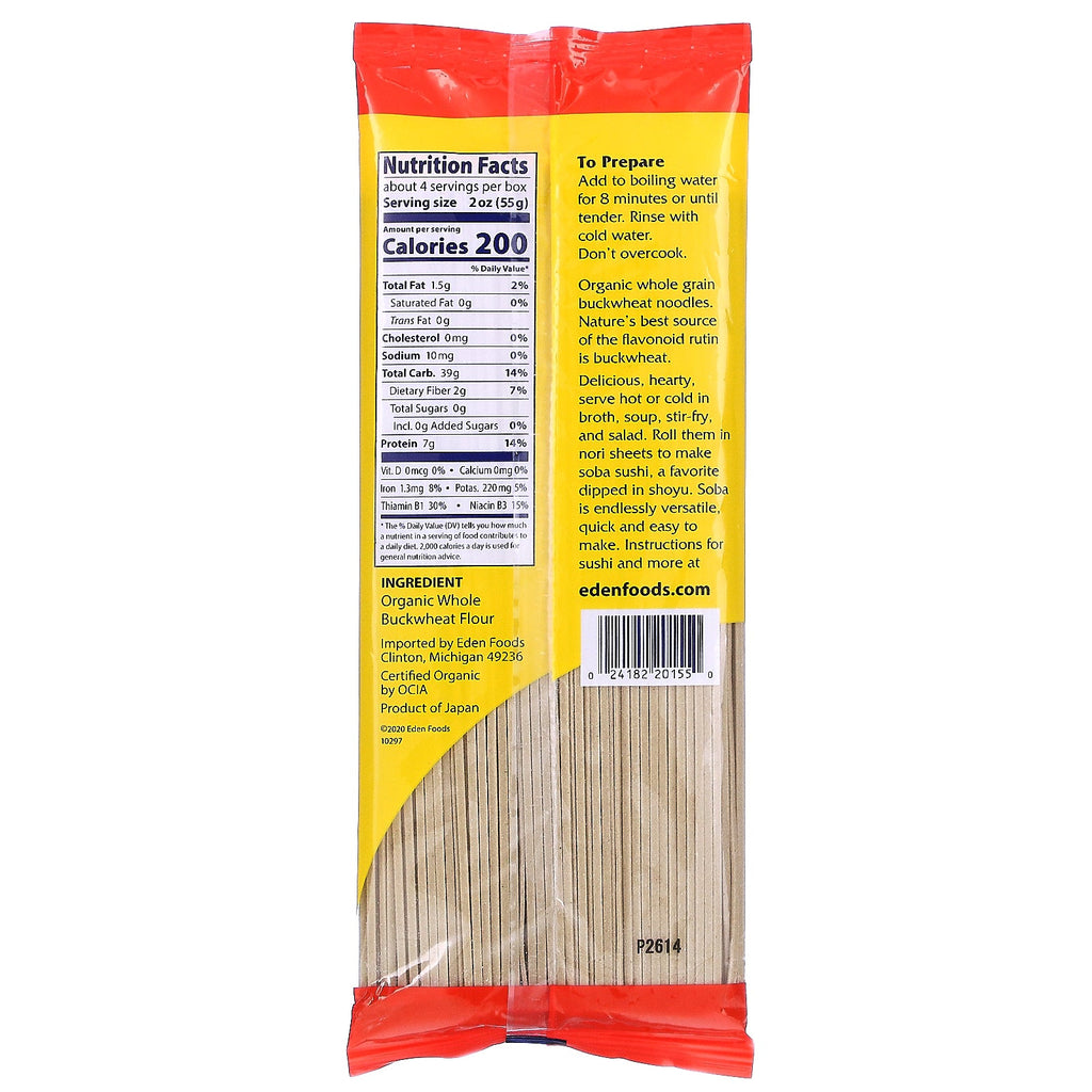 Eden Foods,  Buckwheat Soba, 8 oz (227 g)