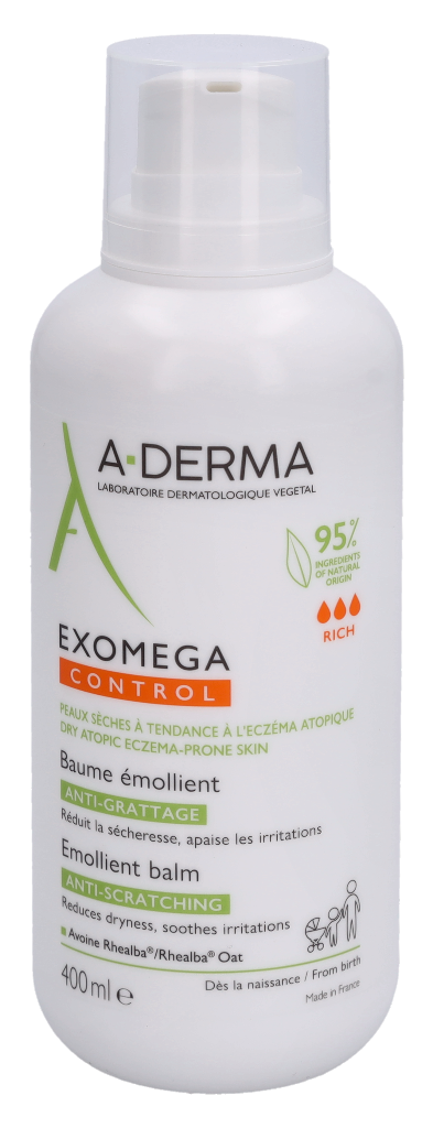 A-Derma Exomega Control Emollient Balm 400 ml