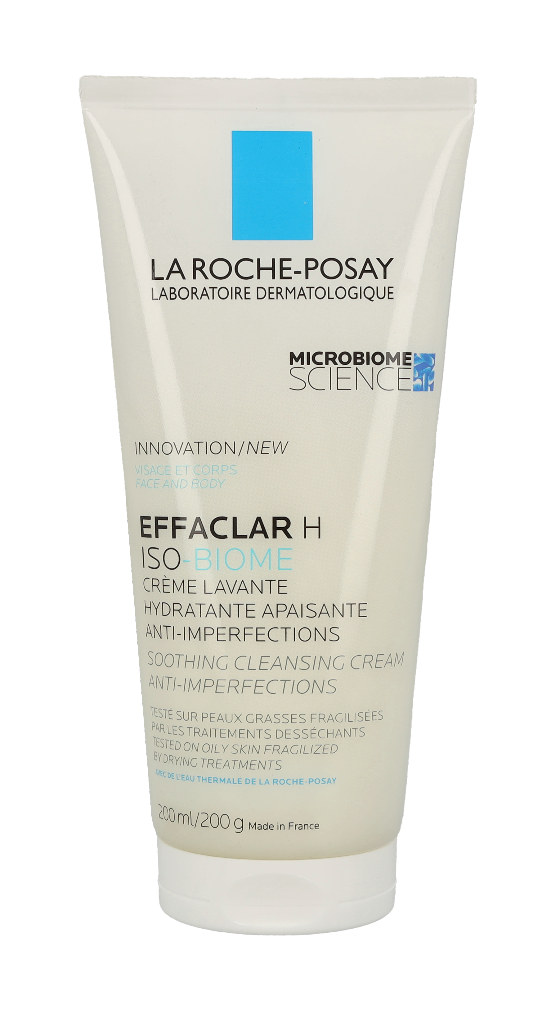 LRP Effaclar H Cleansing Soothing Cream 200 ml