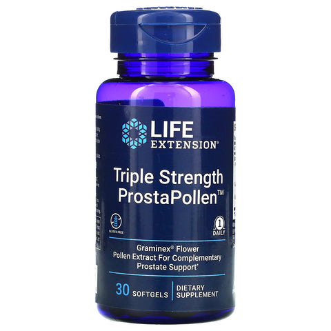 Life Extension, Triple Strength ProstaPollen, 30 Softgels