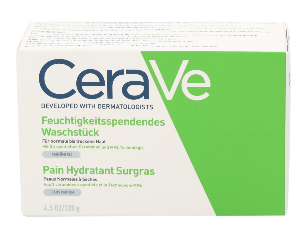 CeraVe Hydrating Cleanser Bar 128 g