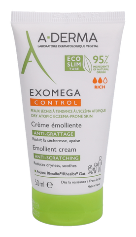 A-Derma Exomega Control Emollient Cream 50 ml