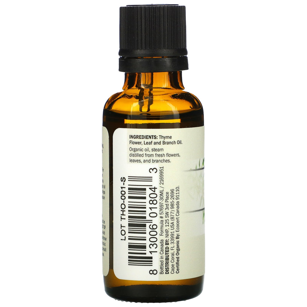 Dr. Mercola, æterisk olie, timian, 1 fl oz (30 ml)