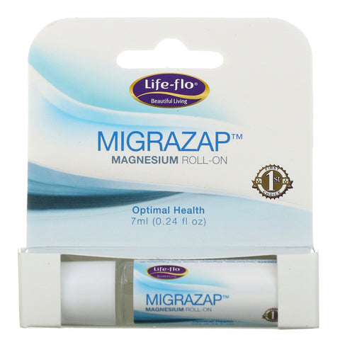 Life-flo, Migrazap Magnesio Roll-On, 7 ml