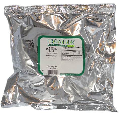 Frontier Natural Products, Semilla entera de cardo mariano, 16 oz (453 g)