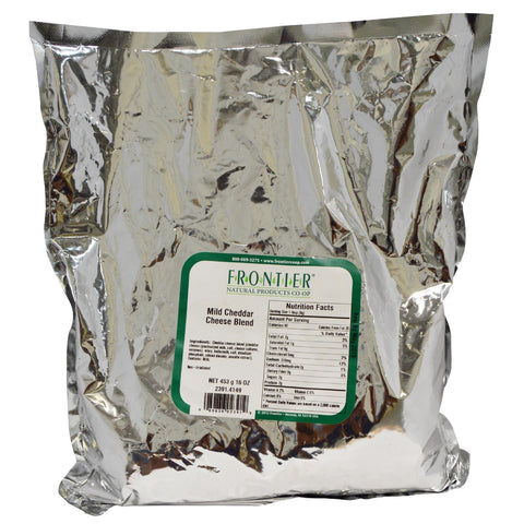 Frontier Natural Products, mild cheddarostpulver, 16 oz (453 g)