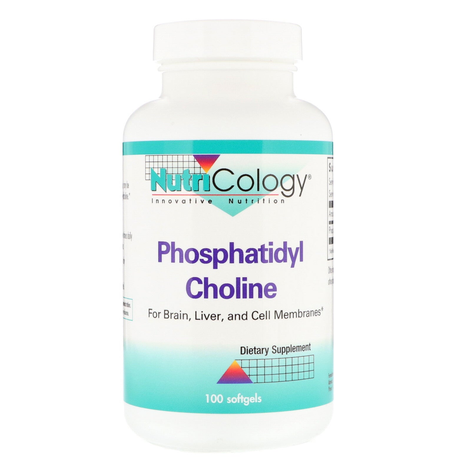 Nutricology, Phosphatidyl Choline, 100 Softgels