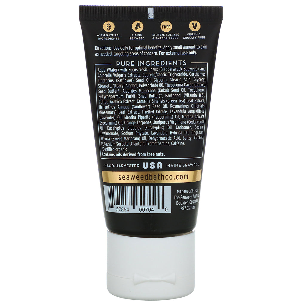 The Seaweed Bath Co., Awaken Firming Detox Body Cream, Rosemary &amp; Mint, 1,5 fl oz (44 ml)