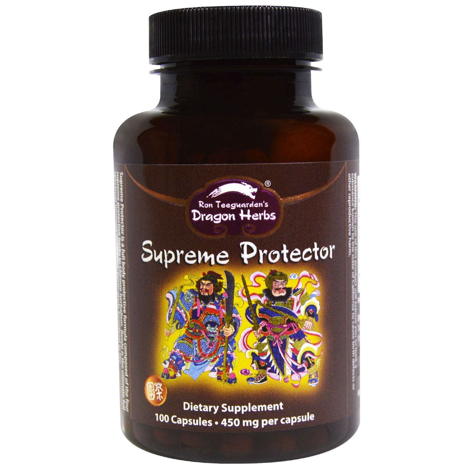 Dragon Herbs, Supreme Protector, 450 mg, 100 Capsules