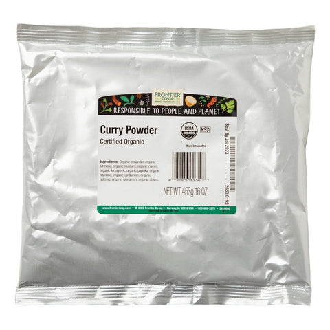 Frontier Natural Products, curry en polvo, 16 oz (453 g)