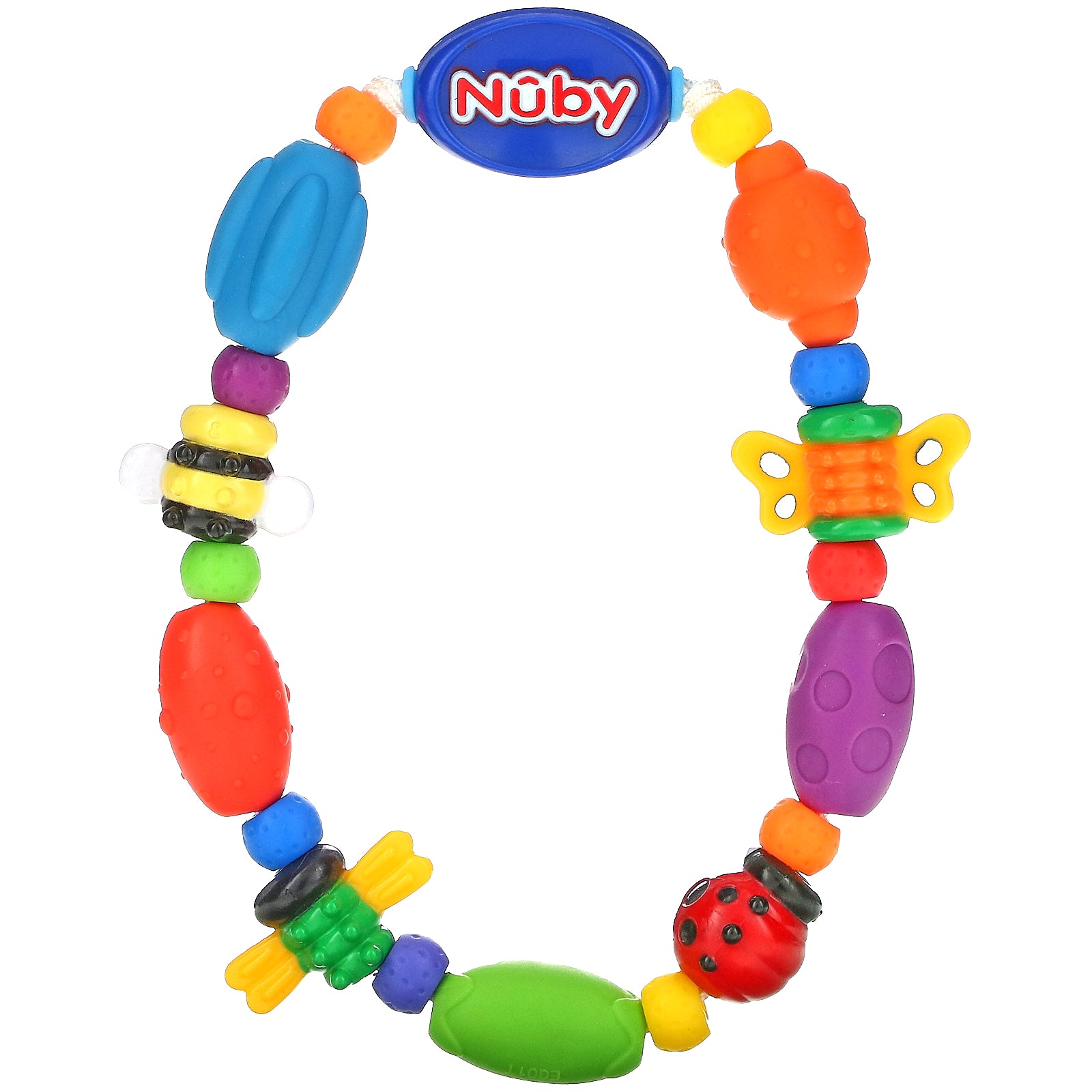 Nuby, Bug-a-Loop Teether, 3 + Months, 1 Teether