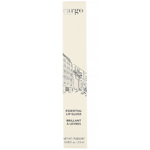 Cargo, Essential Lip Gloss, Prag, 0,08 fl oz (2,5 ml)