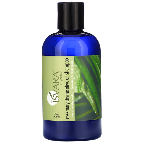 Isvara Organics, Shampoo, Rosemary Thyme Olive Oil, 9.5 fl oz (280 ml)