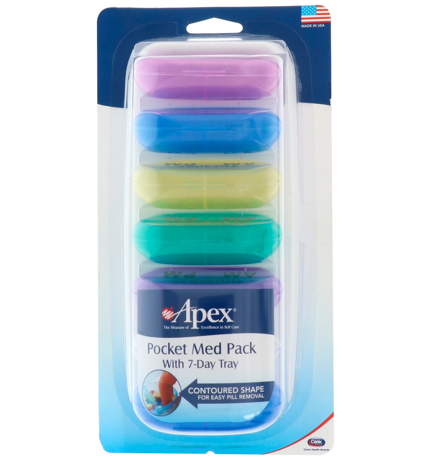 Apex, Pocket Med Pack with 7-Day Tray