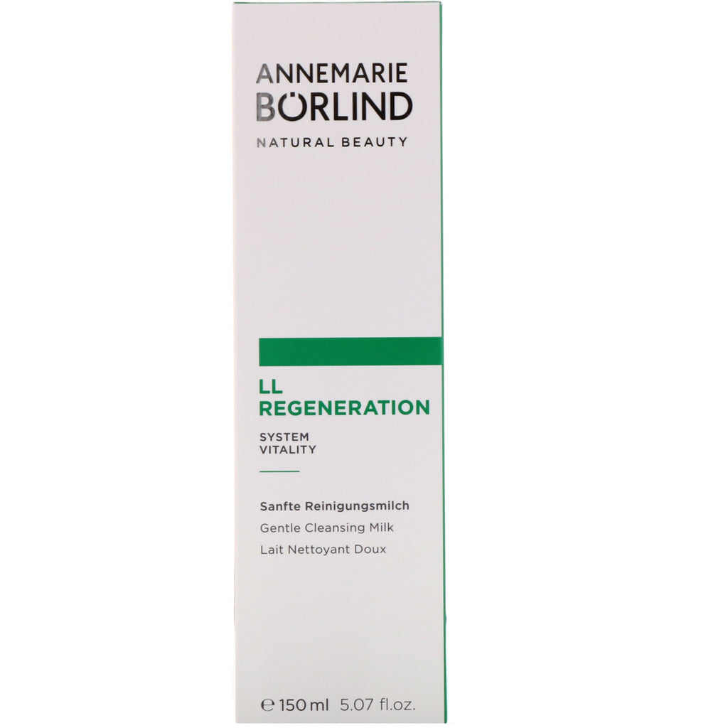 AnneMarie Borlind, LL Regeneration, Gentle Cleansing Milk, 5.07 fl oz (150 ml)