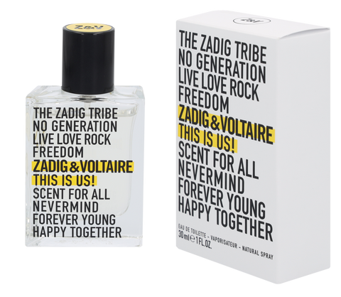 Zadig & Voltaire This is Us! SNFH Edt Spray 30 ml