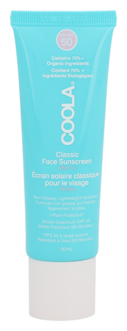 Coola Classic Sunscreen Face Moisturizer SPF50 50 ml