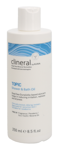 Ahava Clineral TOPIC Shower & Bath Oil 250 ml