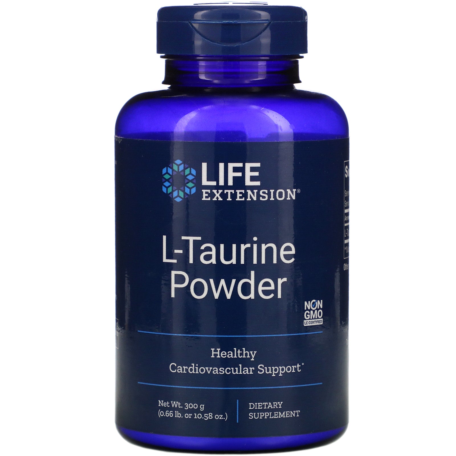 Life Extension, L-Taurine Powder, 10.58 oz (300 g)