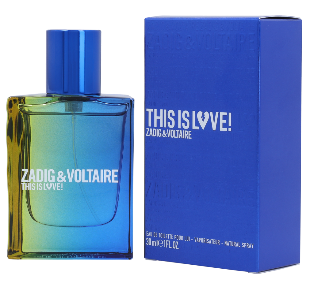Zadig & Voltaire This Is Love! For Him Edt Spray 30 ml
