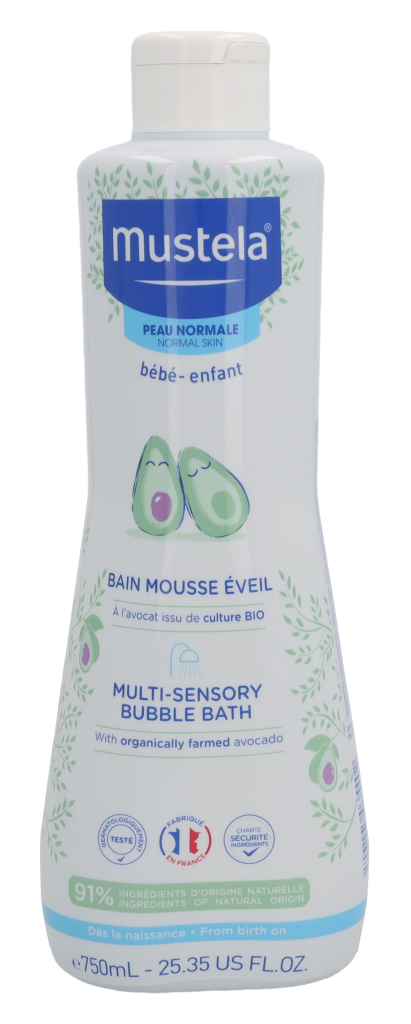 Mustela Multi-Sensory Bubble Bath 750 ml